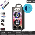 Built-in 1200mAh rechargeable battery mp3 player with speaker